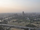 View of Cairo sports club from the Cairo tower