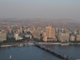 Mukatem City view from the Cairo Tower